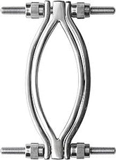 Master Series Stainless Steel Adjustable Pussy Clamp
